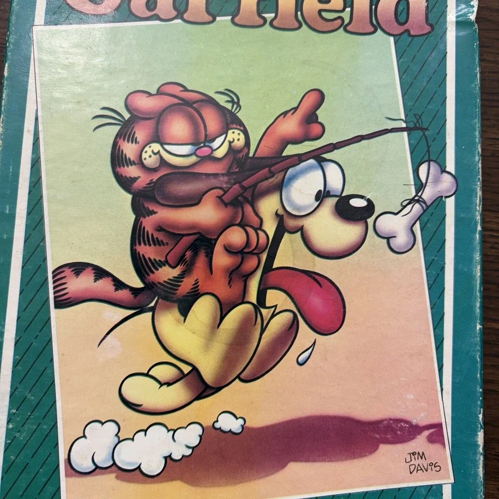 Vintage 1978 Garfield And Odie Stationery Set Jim Davis Letter Writing Kit